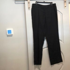 H&M black linen pants. NWT!